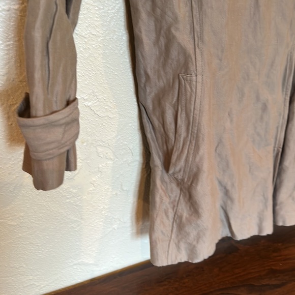 GRYPHON New York embellished crinkled linen jacket - Picture 3 of 7